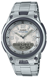 Casio Collection Biały/Stal Ø40 mm AW-80D-7A2VES