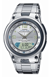 Casio Collection Srebrny/Stal Ø40 mm AW-82D-7AVES