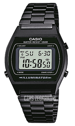 Casio Collection Czarny/Stal 35x38.9 mm B640WB-1AEF