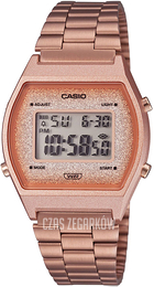 Casio Ekran LCD/Stal w kolorze różowego złota B640WCG-5EF