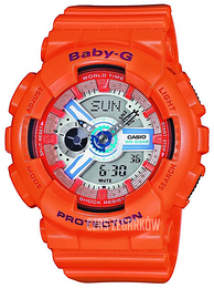 Casio Baby-G Ekran LCD/Żywica z tworzywa sztucznego Ø43 mm BA-110SN-4AER