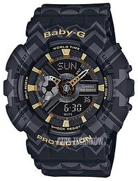 Casio Baby-G Czarny/Żywica z tworzywa sztucznego Ø46 mm BA-110TP-1AER