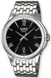 Casio Collection Czarny/Stal Ø41 mm BEM-126D-1AVEF