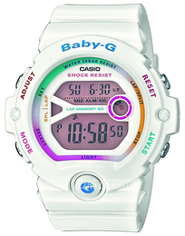 Casio Baby-G Ekran LCD/Żywica z tworzywa sztucznego Ø45 mm BG-6903-7CER