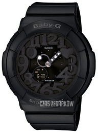 Casio Baby-G Czarny/Żywica z tworzywa sztucznego Ø43.1 mm BGA-131-1BER