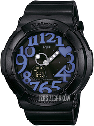 Casio Baby-G Czarny/Żywica z tworzywa sztucznego Ø43.1 mm BGA-134-1BER