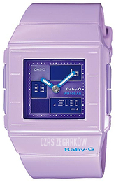 Casio Baby-G Purpurowy/Żywica z tworzywa sztucznego 43.2x36 mm BGA-200-6EER