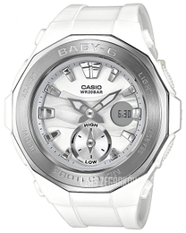 Casio Baby-G Srebrny/Żywica z tworzywa sztucznego Ø46 mm BGA-220-7AER