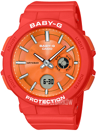 Casio Baby-G Pomarańczowy/Żywica z tworzywa sztucznego Ø41 mm BGA-255-4AER
