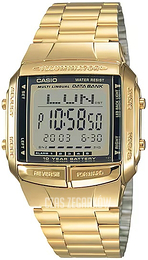Casio Classic Ekran LCD/Stal w odcieniu złota Ø38 mm DB-360G-9ASDF