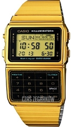 Casio Collection Stal w odcieniu złota 46.5x33.1 mm DBC-611GE-1EF