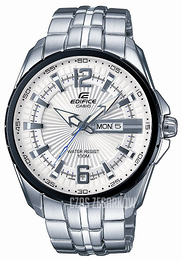 Casio Edifice Biały/Stal Ø45 mm EF-131D-7AVEF