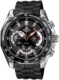 Casio Edifice Czarny/Guma Ø45 mm EF-550-1AVEF