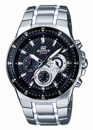 Casio Edifice Czarny/Stal Ø43 mm EF-552D-1AVEF