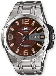 Casio Edifice Brązowy/Stal Ø44 mm EFR-104D-5AVUEF