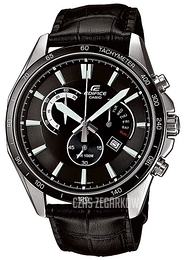 Casio Edifice Czarny/Skóra Ø44.7 mm EFR-510L-1AVEF