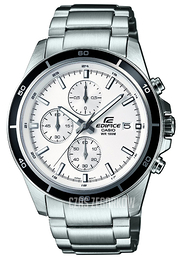 Casio Edifice Biały/Stal Ø43.8 mm EFR-526D-7AVUEF