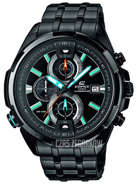 Casio Edifice Czarny/Stal Ø48.1 mm EFR-536BK-1A2VEF