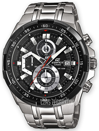 Casio Edifice Czarny/Stal Ø49 mm EFR-539D-1AVUEF