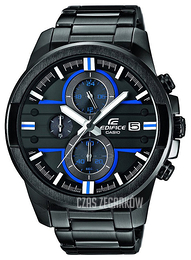 Casio Edifice Czarny/Stal Ø45 mm EFR-543BK-1A2VUEF