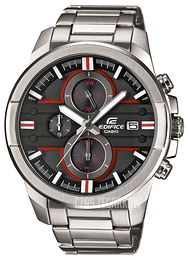 Casio Edifice Czarny/Stal Ø45 mm EFR-543D-1A4VUEF