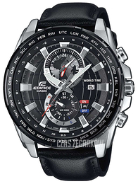 Casio Edifice Czarny/Skóra Ø47 mm EFR-550L-1AVUEF