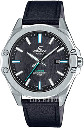 Casio Edifice Szary/Skóra Ø43 mm EFR-S107L-1AVUEF
