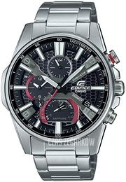 Casio Edifice Czarny/Stal Ø45.2 mm EQB-1200D-1AER