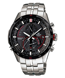 Casio Edifice Czarny/Stal Ø45 mm EQS-A500DB-1AVER