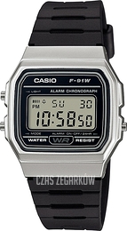 Casio Collection Guma Ø38 mm F-91WM-7ADF