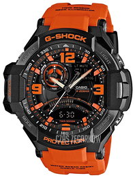 Casio G-Shock Ekran LCD/Żywica z tworzywa sztucznego Ø52 mm GA-1000-4AER