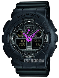 Casio G-Shock Ekran LCD/Żywica z tworzywa sztucznego Ø51.2 mm GA-100C-1A4ER
