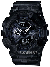 Casio G-Shock Czarny/Żywica z tworzywa sztucznego Ø51 mm GA-110CM-1AER