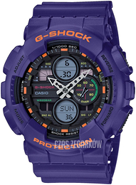 Casio G-Shock Czarny/Żywica z tworzywa sztucznego Ø51.2 mm GA-140-6AER