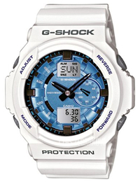 Casio G-Shock Ekran LCD/Żywica z tworzywa sztucznego Ø52.2 mm GA-150MF-7AER