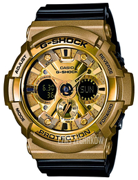 Casio G-Shock Ekran LCD/Żywica z tworzywa sztucznego Ø55.1 mm GA-200GD-9B2ER