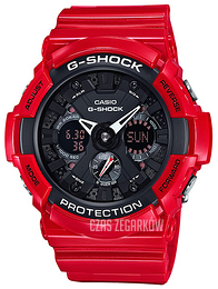 Casio G-Shock Czarny/Żywica z tworzywa sztucznego Ø51.2 mm GA-201RD-4AER
