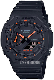 Casio G-Shock Czarny/Żywica z tworzywa sztucznego Ø45.4 mm GA-2100-1A4ER