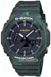 Casio G-Shock Czarny/Żywica z tworzywa sztucznego Ø45.4 mm GA-2100FR-3AER