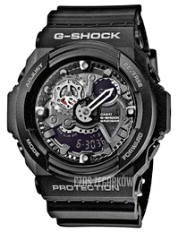 Casio G-Shock Ekran LCD/Żywica z tworzywa sztucznego Ø52.2 mm GA-300-1AER