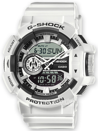 Casio G-Shock Ekran LCD/Żywica z tworzywa sztucznego Ø51 mm GA-400-7AER