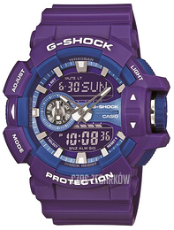 Casio G-Shock Purpurowy/Żywica z tworzywa sztucznego Ø52 mm GA-400A-6AER