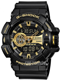 Casio G-Shock Czarny/Żywica z tworzywa sztucznego Ø52 mm GA-400GB-1A9ER