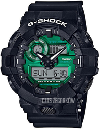 Casio G-Shock Zielony/Żywica z tworzywa sztucznego Ø53.4 mm GA-700MG-1AER