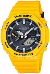 Casio G-Shock Czarny/Żywica z tworzywa sztucznego Ø45.4 mm GA-B2100C-9AER
