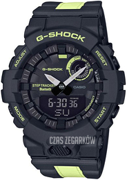 Casio G-Shock Czarny/Żywica z tworzywa sztucznego Ø48 mm GBA-800LU-1A1ER