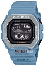 Casio G-lide Czarny/Żywica z tworzywa sztucznego Ø46 mm GBX-100-2AER