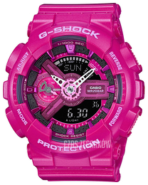 Casio G-Shock Wielokolorowy/Żywica z tworzywa sztucznego Ø45.9 mm GMA-S110MP-4A3ER