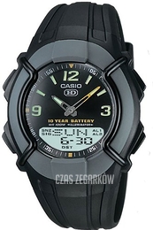Casio Collection Czarny/Żywica z tworzywa sztucznego Ø40.1 mm HDC-600-1BVES