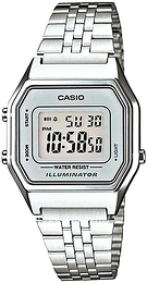 Casio Classic Ekran LCD/Stal 29x33 mm LA-680WA-7DF